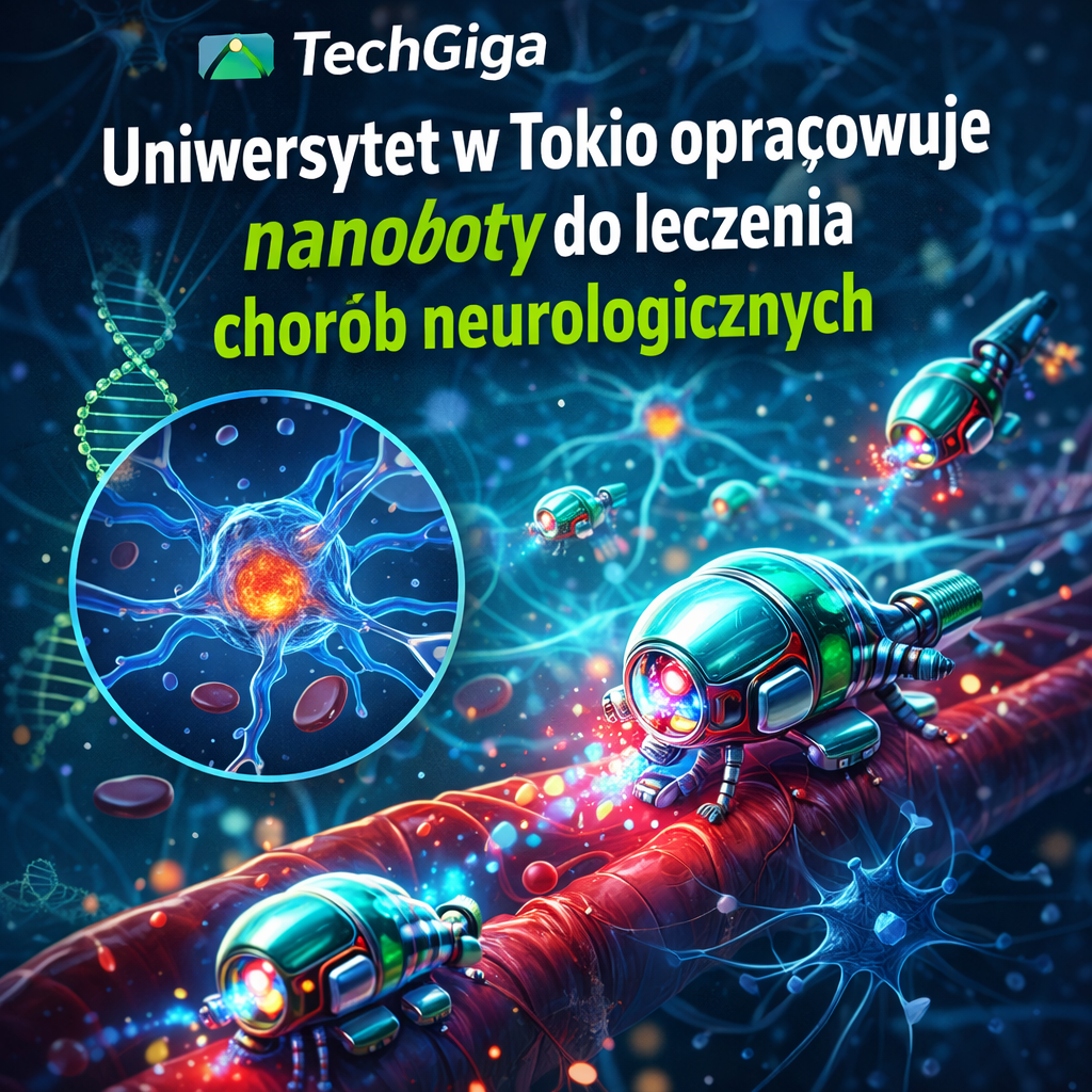 Uniwersytet w Tokio opracowuje nanoboty do leczenia chorób neurologicznych